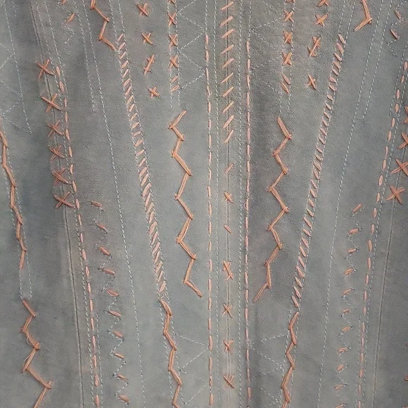 Unique Genuine Leather Jacket L - Picture 7 of 9